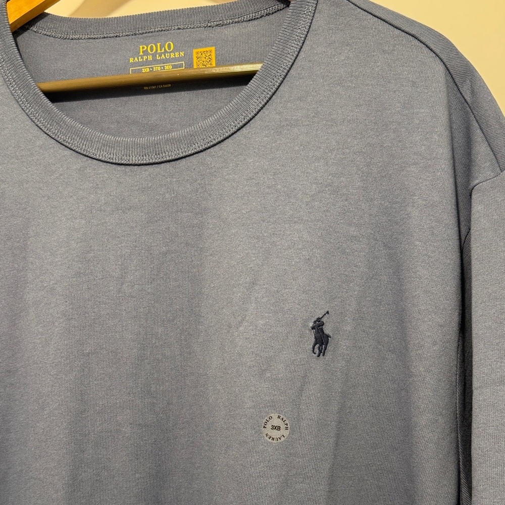 Polo by Ralph Lauren Big & Tall Jersey Crewneck T-Shirt - Picture 4 of 6
